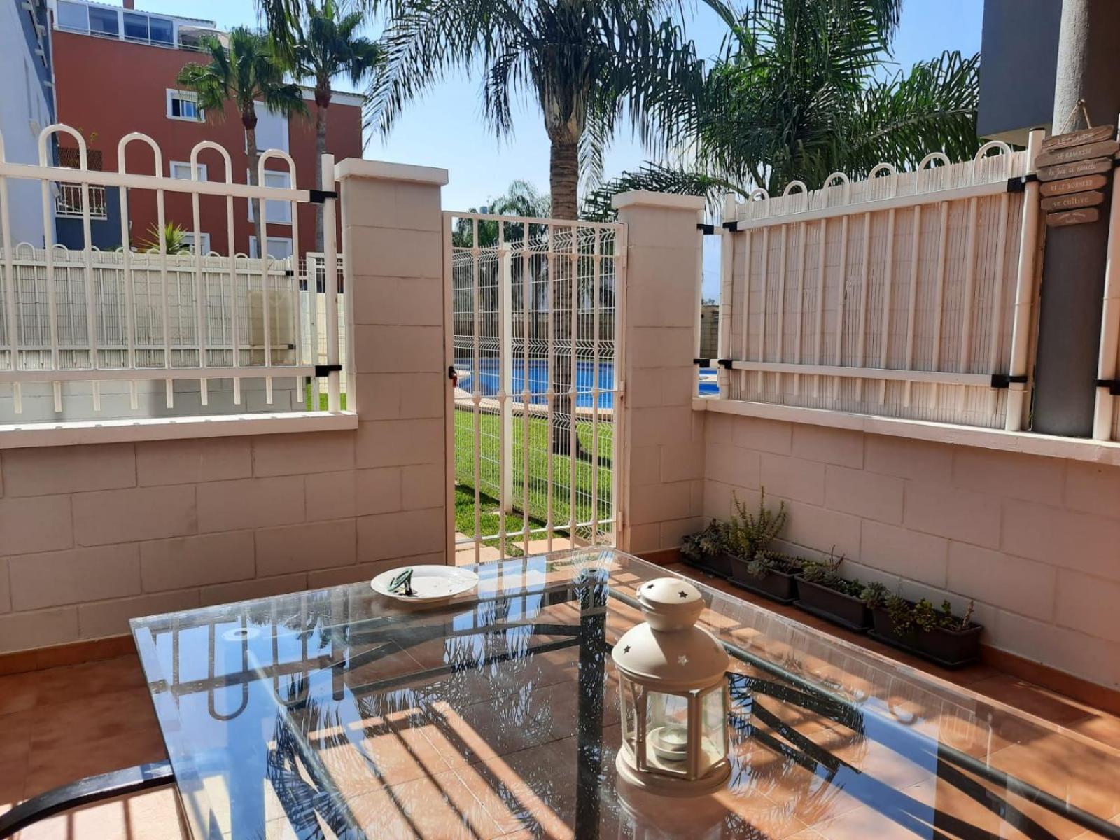 Casa Gloria Con Gran Terraza Y Acceso Directo A Piscina Apartment Denia Exterior photo